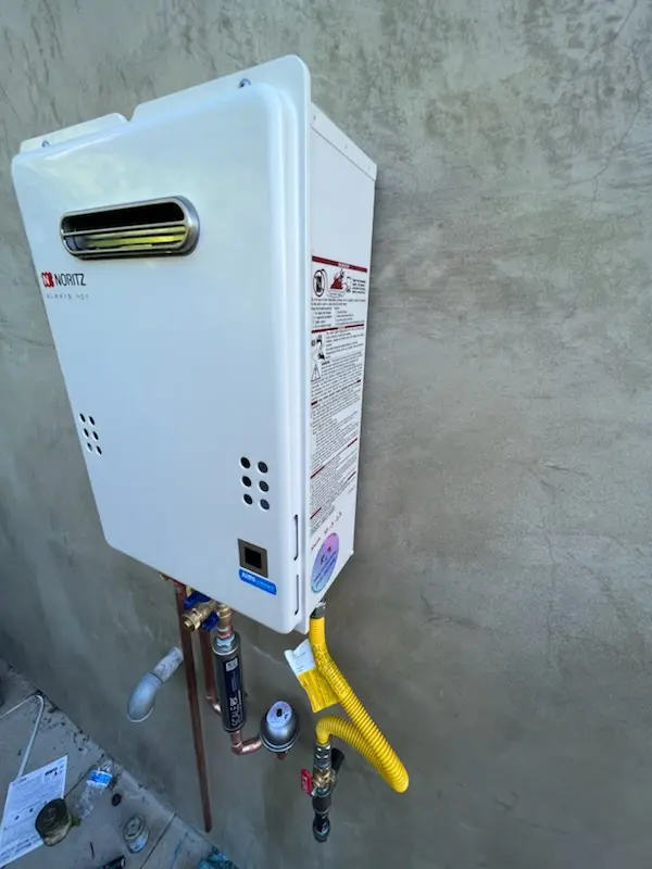 Tankless water heater installation for Goffes Falls homes
